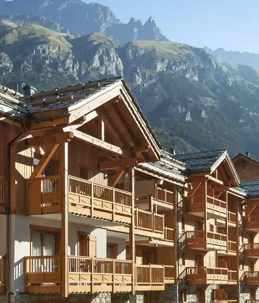 Les Chalets de Flambeau, Val Cenis (self catered apartments) - Exterior shot in summer