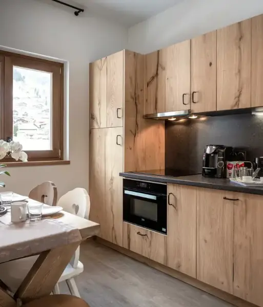 La Clé des Cimes, Arêches-Beaufort (self catered apartments) - Typical apartment (©ManuReyboz)