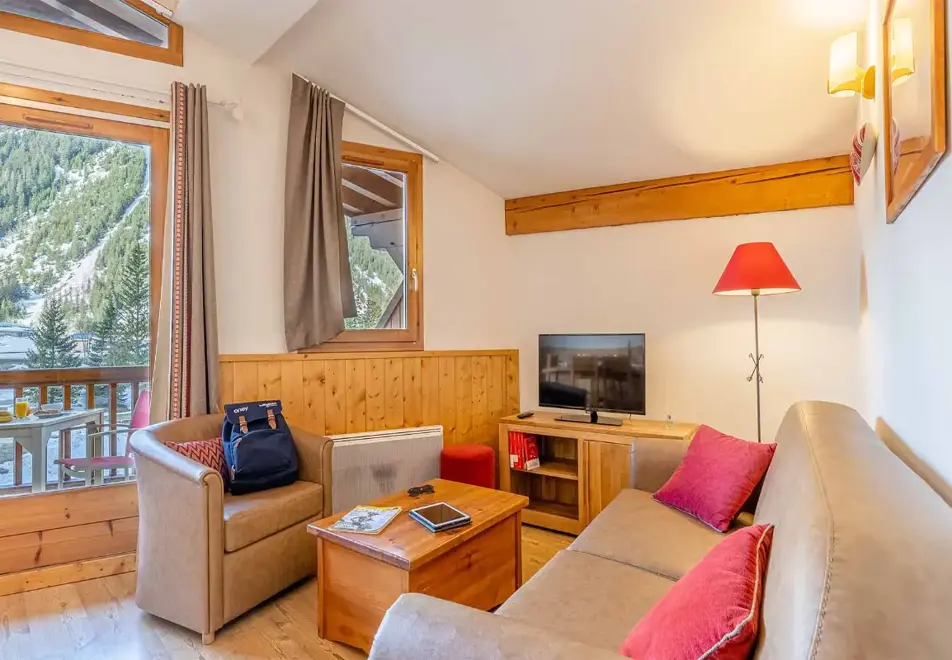 Les Jardin de la Vanoise, Pralognan-la-Vanoise - Typical 1 bedroom alcove 6 apartment