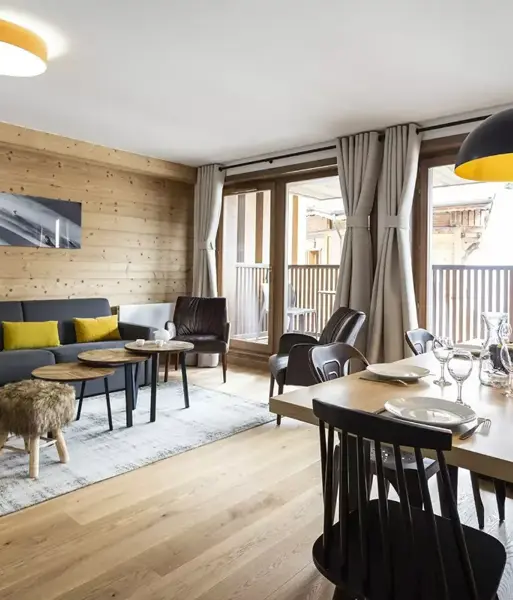 Le Diamant des Neiges, Plagne 1800 (self catered apartments) - Typical apartment