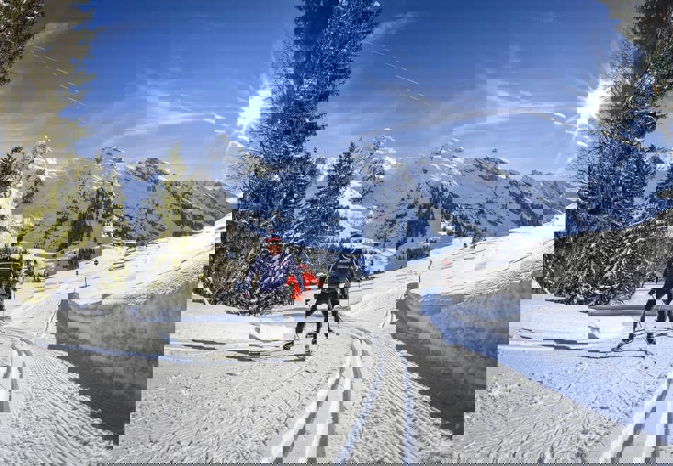 Nordic skiing in La Clusaz (©DavidMachet)