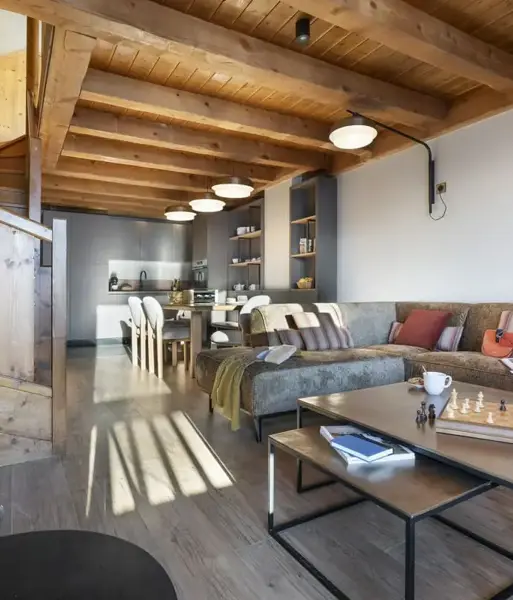 l'Oxalys, Val Thorens (self catered apartments) - Typical apartment (©S.Bergoend)