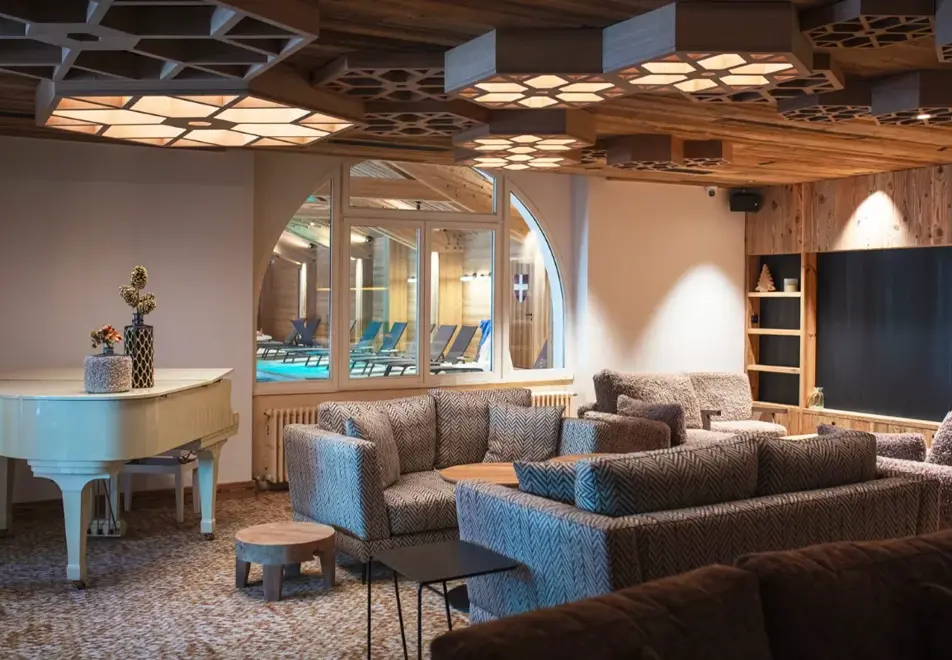Beauregard, La Clusaz (hotel) - Lounge area