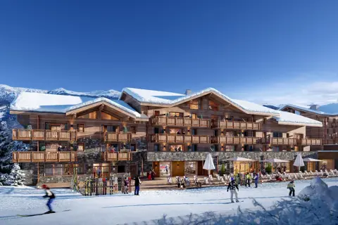 Barma hotel & apartments, La Tania - Exterior shot style