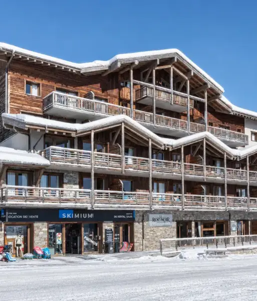 Le Roc Noir, La Rosière (self catered apartments) - Exterior shot ©S.Henderson)