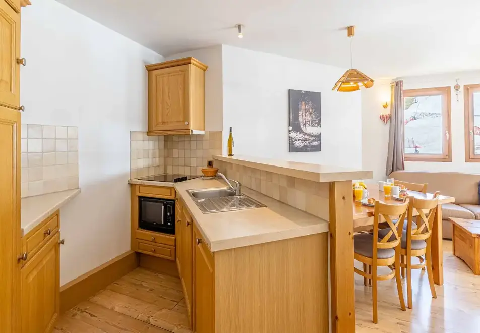 Les Jardin de la Vanoise, Pralognan-la-Vanoise - Typical 2 bedroom alcove 8 apartment