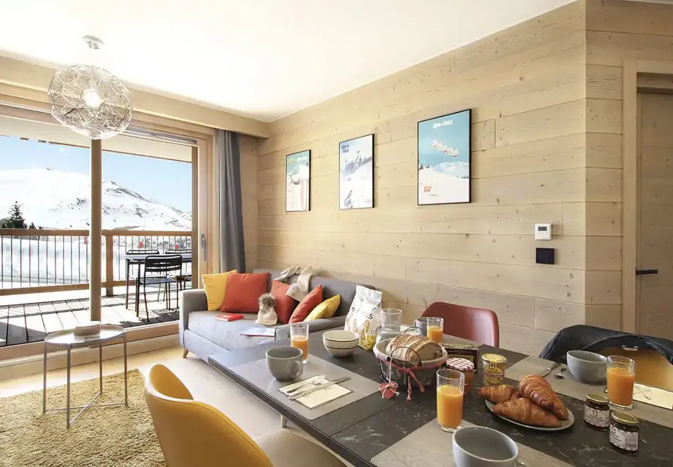 Phoenix A, Alpe d'Huez (self catered apartments) - Typical apartment style