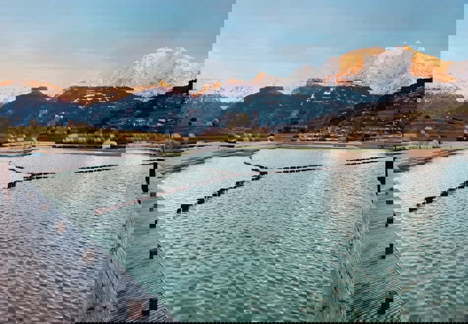 Combloux lake