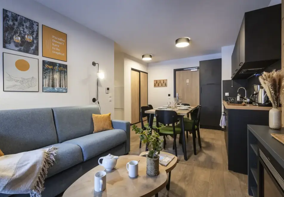 Serra Neva, Serre Chevalier (self catered apartments) - Typical apartment style