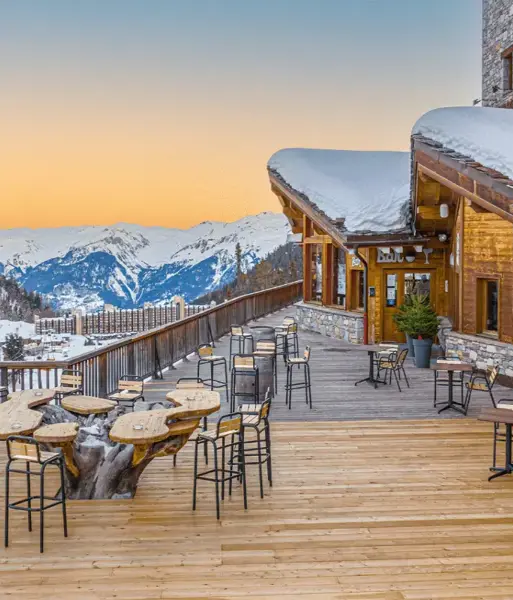 Carlina apatments, Belle Plagne (self catered apartments) - Terrace