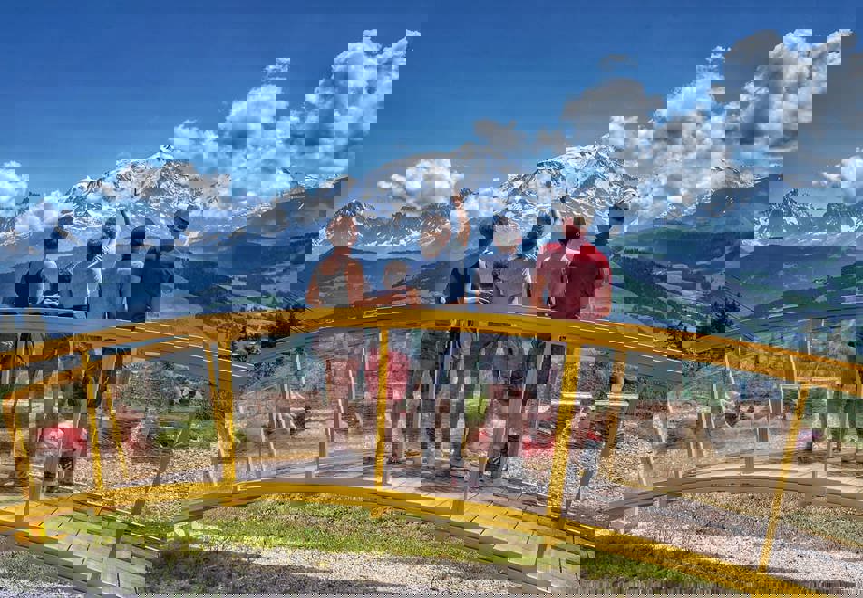 Jaillet playground area at top of Jaillet gondola