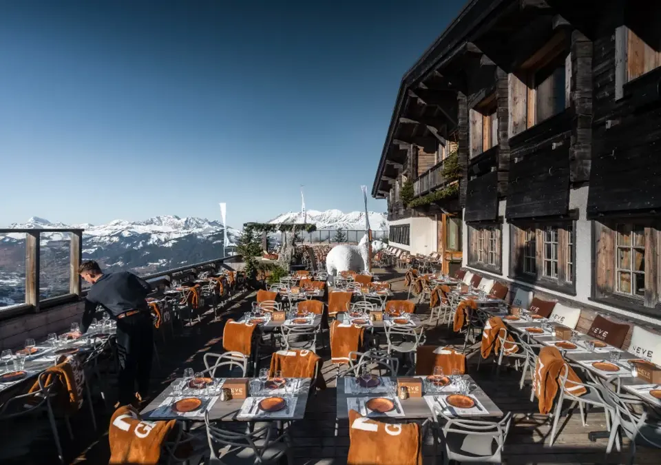 St Gervais-Mont Blanc-Ideal 1850 mountain restaurant.webp