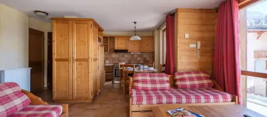 1 bedroom apartment sleeping 2/4 (c.35m2):