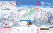 Espace San Bernardo Piste Map