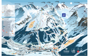 Pralognan-la-Vanoise piste map