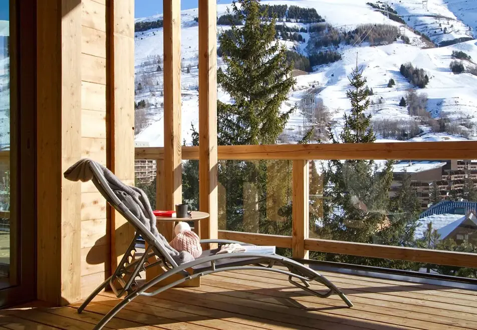 Panthere des Neiges, Les Deux Alpes (self catered chalet) - Balcony