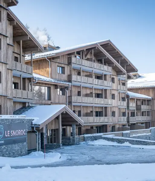 Le Snoroc, Plagne Montalbert - Exterior shot (©ManuReyboz)