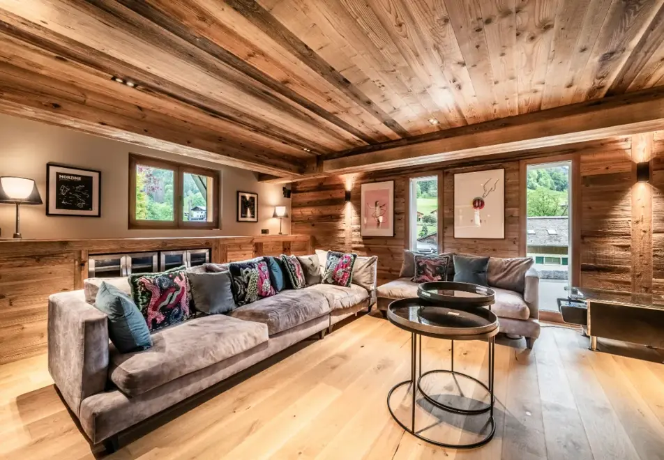 Chalet Kerasia, Morzine (self catered chalet) - Seating area