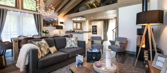 Chalet Allnatt – 4 alcove bedroom chalet c.167m2, sleeping 10 (maximum 8 adults):