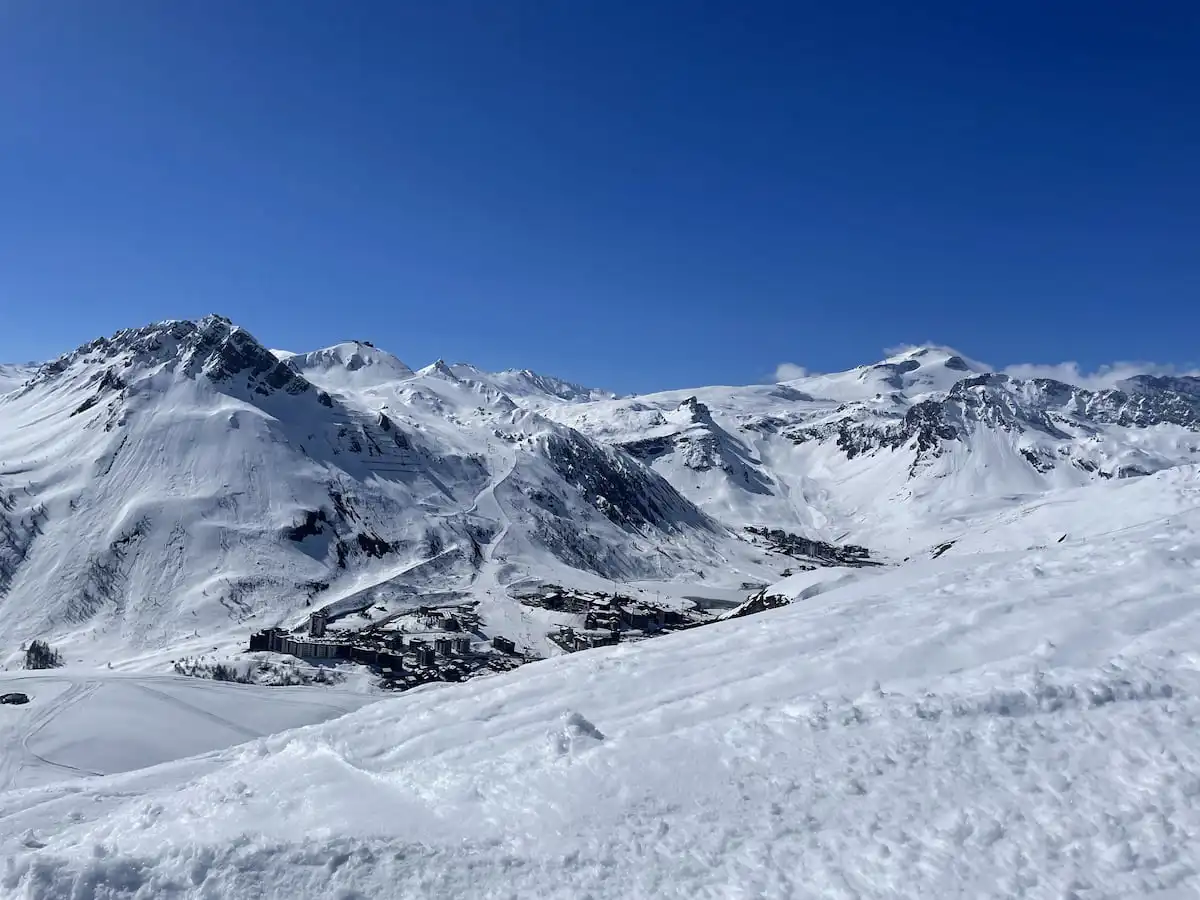 Bluebird Day In Tignes