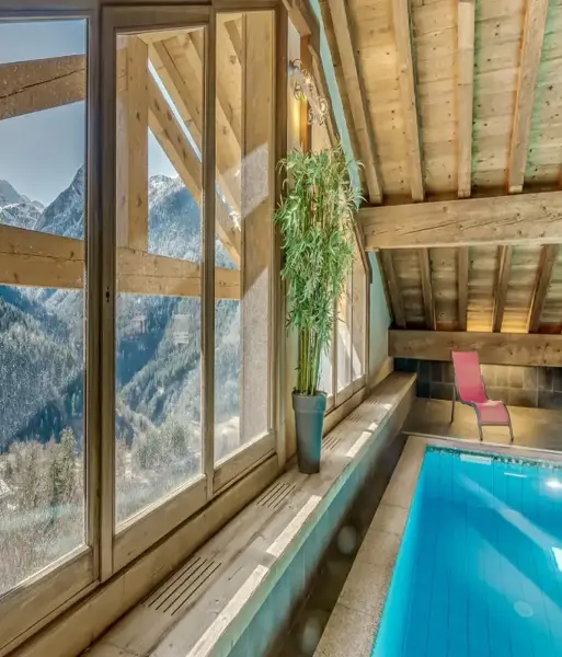Les Nouveaux Alpages, Champagny (self catered apartments) - Indoor heated pool