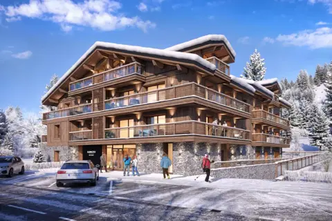 Kangto, Les Gets (self catered apartments) - Artists impression