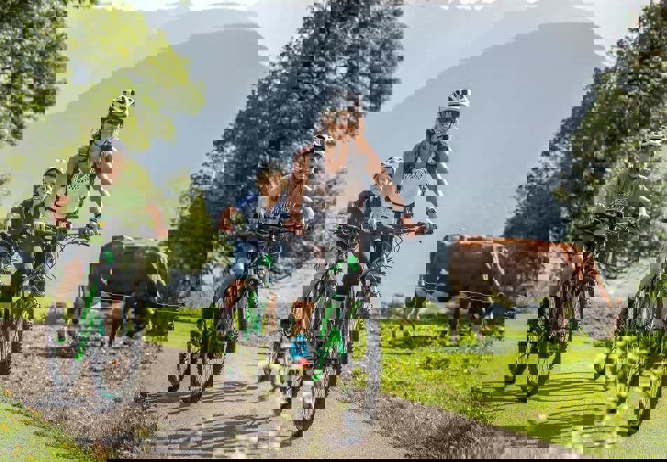 Combloux mountain biking (©Rickards)