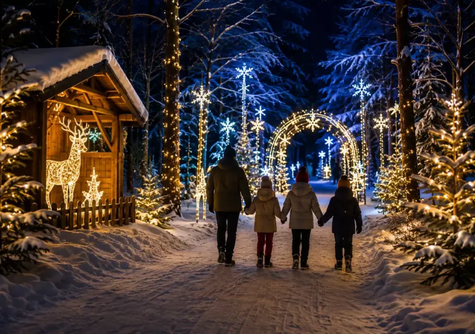 La Rosiere Magical Forest Illuminations Christmas.webp