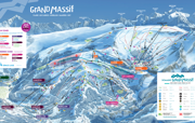 Grand Massif Piste Map