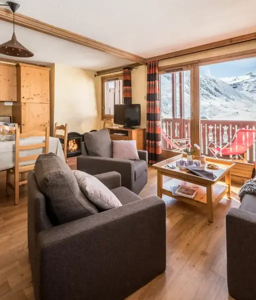 Résidences Village Montana, Tignes le Lac (self cartered apartments) - Typical apartment