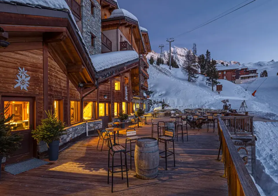 Carlina hotel and apartments-Belle Plagne-Terrace (1).webp