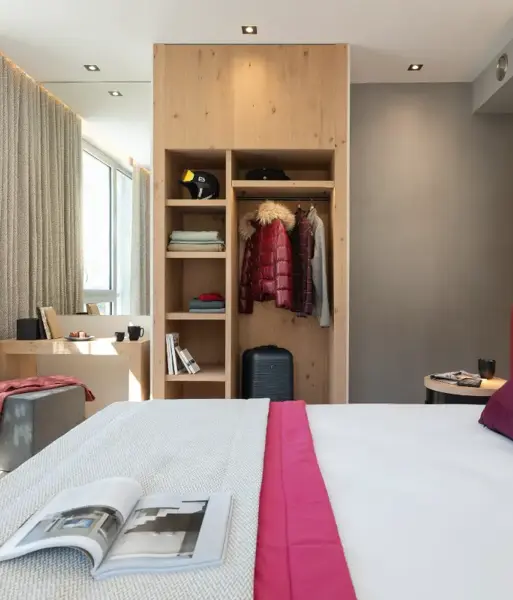 Alhéna, Flaine (hotel) - Typical hotel room