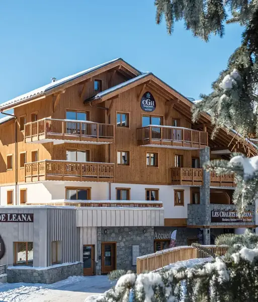 Les Chalets de Léana, Les Carroz d'Arâches (self catered apartments) - Exterior shot