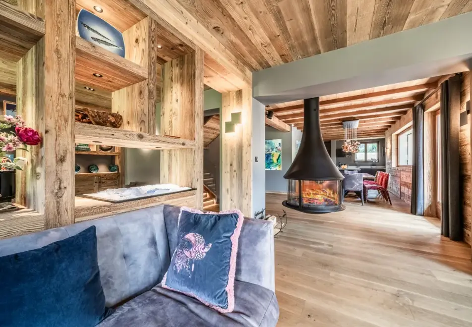 Chalet Kerasia, Morzine (self catered chalet) - Seating area