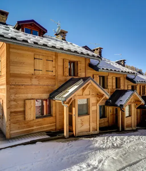 Chalets de la Mine, Plagne 1800 (self catered chalets) - Exterior shot
