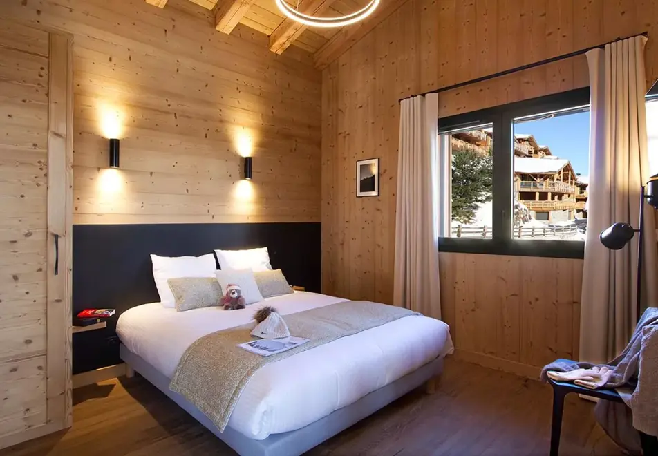 Le Lynx, Les Deux Alpes (self catered chalet) - Bedroom