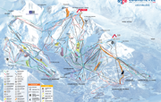 Courchevel Piste Map