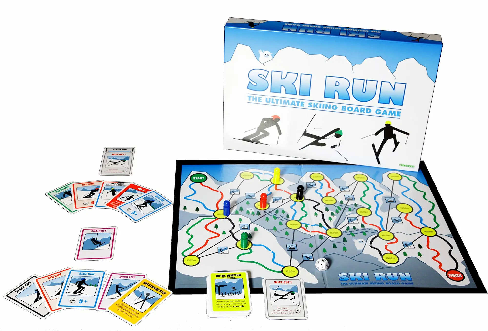 Ski Run Board Game