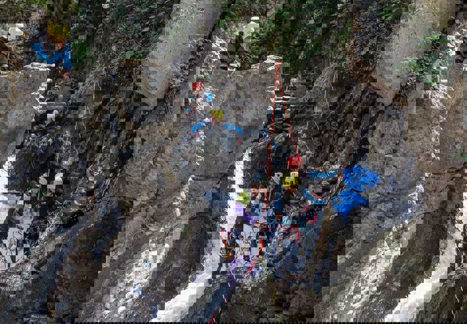Canyoning in Megeve