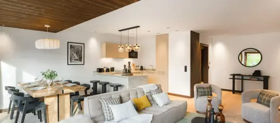 Apartment 2 – 2 bedroom alcove apartment sleeping 6 (c.90m2) (max 4 adults):