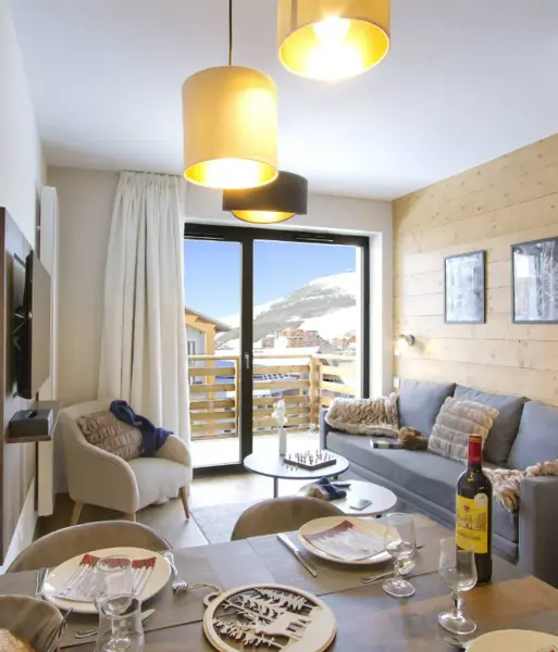 l'Éclose, Alpe d'Huez (self catered apartments) - Typical apartment