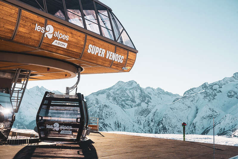 New Super Venosc cable car - Les 2 Alpes