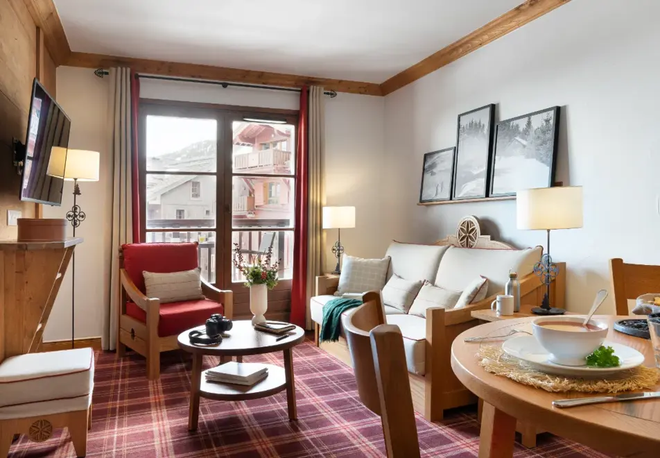 Le Village, Arc 1950 (self catered apartments) - Typical apartment style