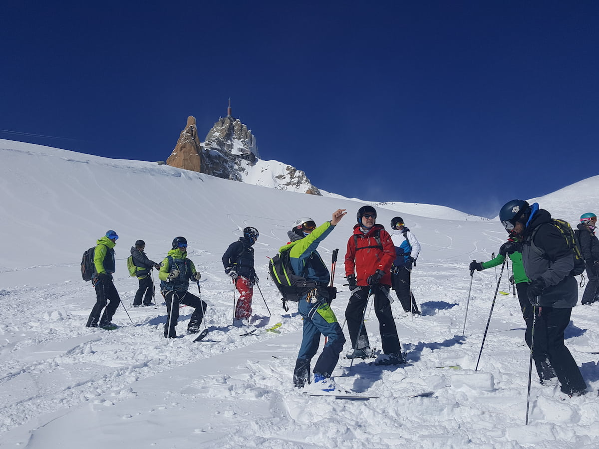 Vallee Blanche Off Piste Chamonix
