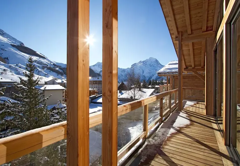 Panthere des Neiges, Les Deux Alpes (self catered chalet) - Balcony