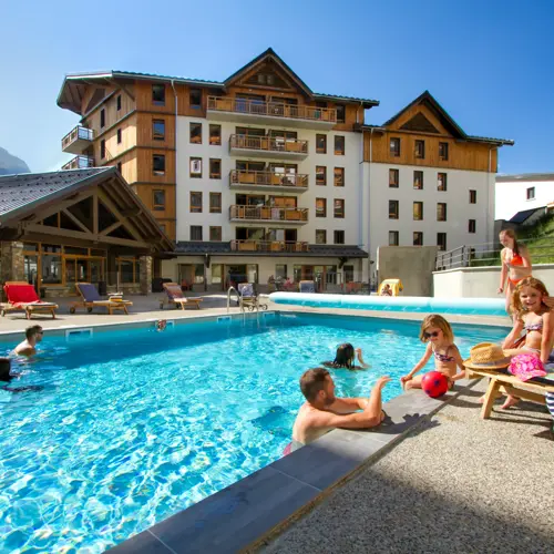 Apartments with a pool