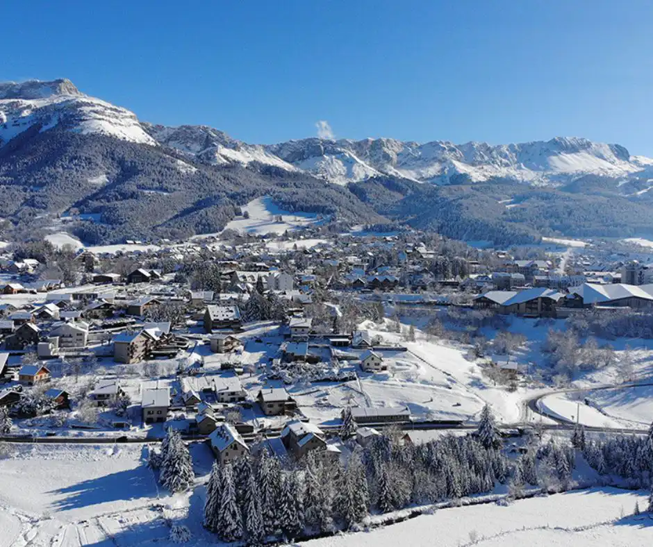 Villard De Lans Aerial View