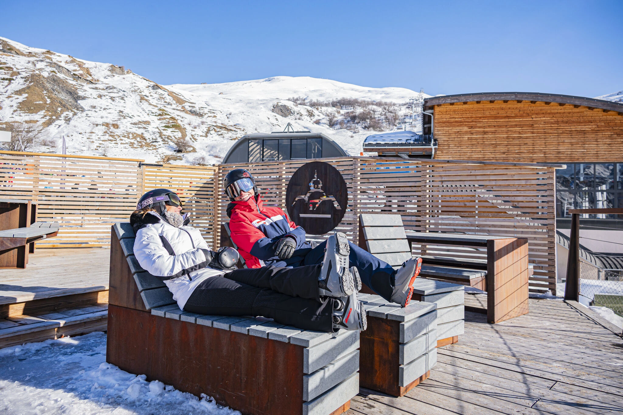 St Martin De Belleville Panoramic Chill Zone