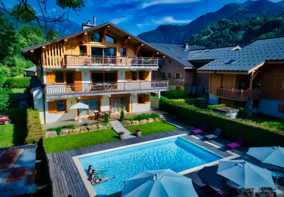 Rose, Samoens (self catered apartments) - Outdoor pool (summer only)