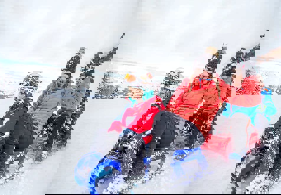 Combloux sledging
